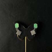 Emerald Shine Danglers