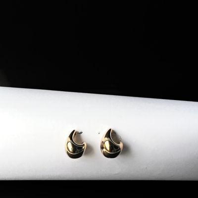 Aurora Teardrop Stud Earrings