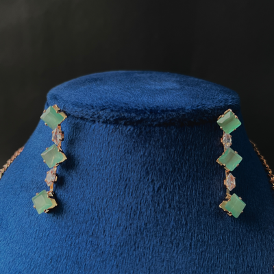 Mint Glow Necklace Set
