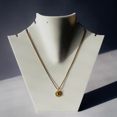 Turquoise Sun Pendant