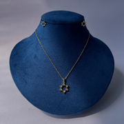 Golden Star Pendant Set