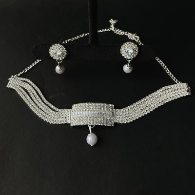 Pearl Frost Choker Set